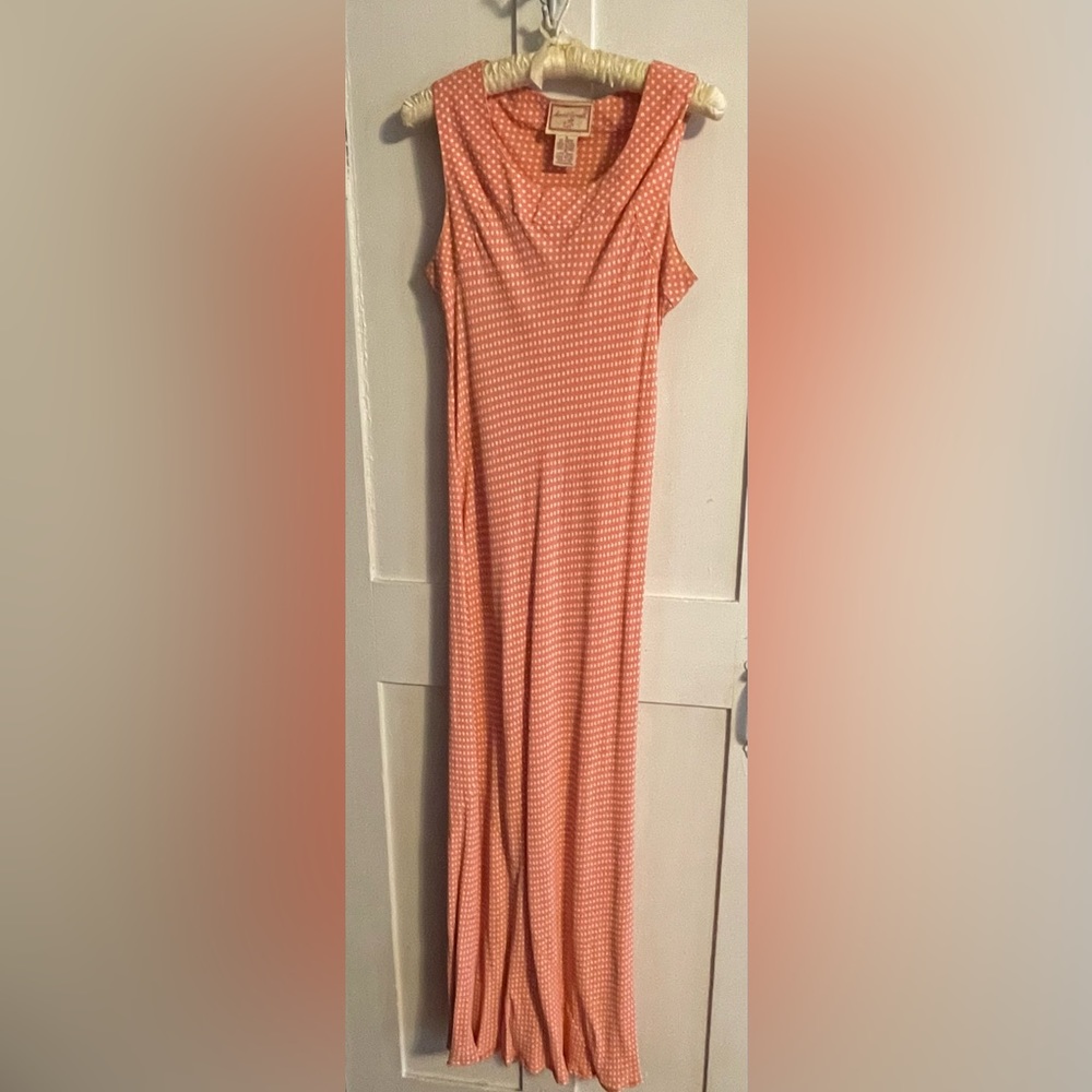 April Cornell Bias Floral Sleeveless Maxi Dress Women’s Small NWOT $98